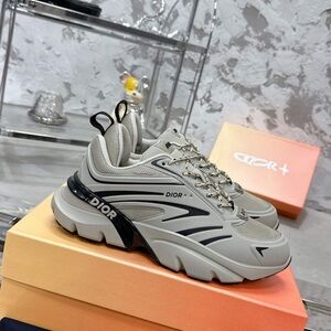 Dior Beige and Black Athletic Shoes